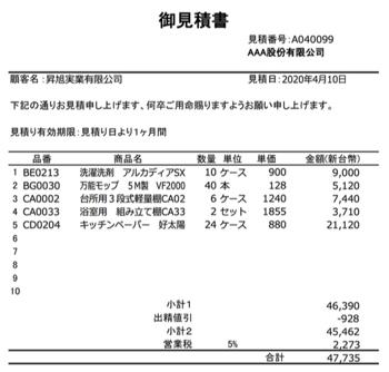 第59回 Kintoneで見積書を作成しよう ５ ワイズコンサルティング 台湾